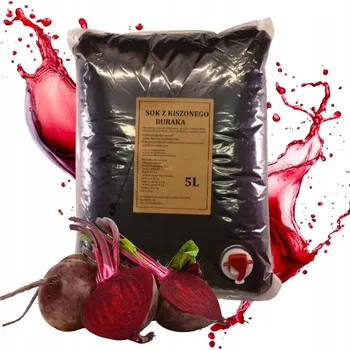 Kvašená šťáva z červené řepy 5l 100% NFC lisovaná za studena, přírodní, bez přidaného cukru