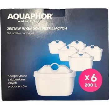 Filtrace vody Filtrační vložka do filtrační konvice Aquaphor Maxfor+ 6 ks