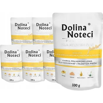 Krmivo pro psa Dolina Noteci Vlhké krmivo pro štěňata malých plemen - Kuře 10 x 100 g