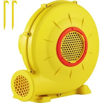 Domácí ventilátor Vzduchový ventilátor VEVOR pro nafukovací hrad 450W 0,6HP ventilátor, vzduchové čerpadlo