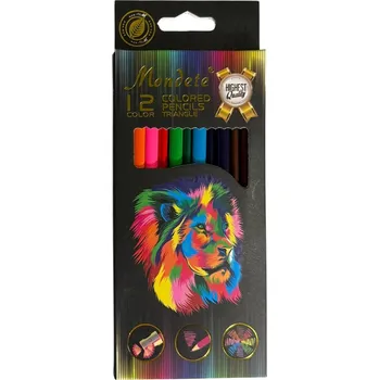 Kresba Barevné pastelky 12 ks Typ: 2