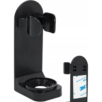 Elektrický zubní kartáček UCHWYT NA SZCZOTECZKĘ HECKERMANN ČERNÝ, OBOUSTRANNÁ PÁSKA