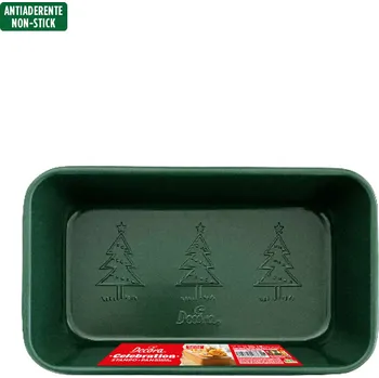 Forma na pečení Forma na pečení obdelník Decora 24 x 14 x 6,5 cm (výška) - zelená