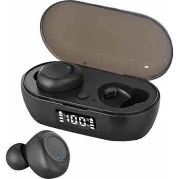 Sluchátka VAKOSS BLUETOOTH EARPHONES DOCKING STATION LED DISPLAY SK-885BK