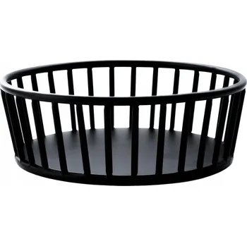Obraz Ocelový košík kulatý 15 cm, černý VERLO
