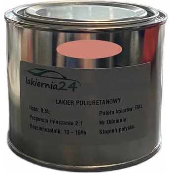 barva na kov Barva Polyuretanová průmyslová barva, polyuretanový lak matný 0,5l 2:1 RAL 3012