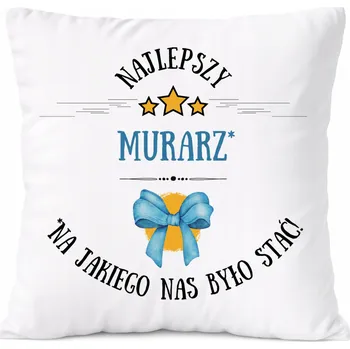 Polštář Dárek Polštář Highlander s potiskem , bílý PoliDraw