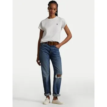 Pánské tričko Polo Ralph Lauren T-Shirt 211898698005 Bílá Regular Fit XXL