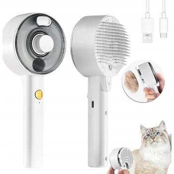 Kosmetika pro psa Parní kartáč pro kočky a psy zvířat, antibakteriální pro péči o srst