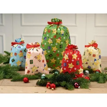 Dárková taška Vánoční dárkový sáček - Annael - 25 x 40 cm - 100 ks