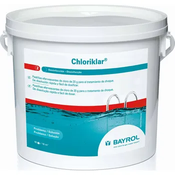 BAYROL Chloriklar tablety malé 20 g pro dezinfekci chlórem do bazénu 5 kg