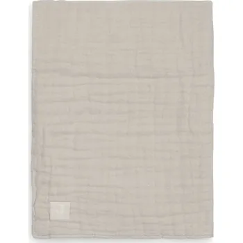 Prostěradlo Jollein mušelínová deka do kočárku, autosedačky a kolébky 100x75 cm - Nugátová