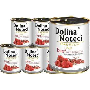 Krmivo pro psa Dolina Noteci Pure Vlhké krmivo pro psy s alergií, Hovězí - 6 x 800g