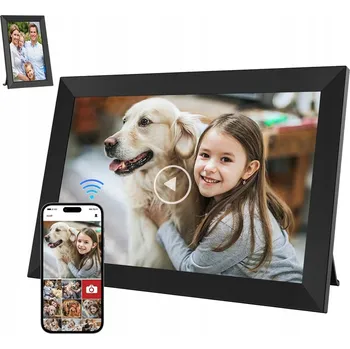 IP kamera DIGITÁLNÍ RÁMEČEK NA FOTOGRAFIE WI-FI 10.1'' 32G LZE PŘENÁŠET FOTOGRAFIE ČERNÝ