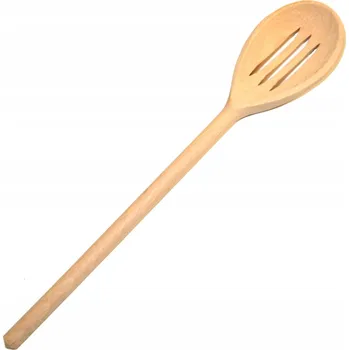 Vařečka Dřevěná lžíce švédská s otvory 30 cm