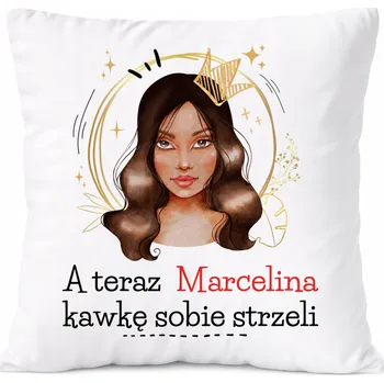 Obraz Polštář pro Alici jako Dárek s potiskem bílý PoliDraw