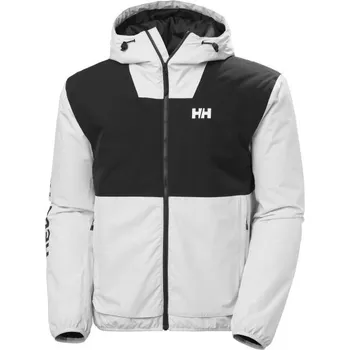 Pánské oblečení Pánská zateplená bunda Helly Hansen ERVIK INS RAIN M Bílá, Černá
