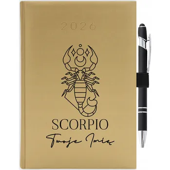 Kalendář Knižní kalendář 2026 A5 zlatý