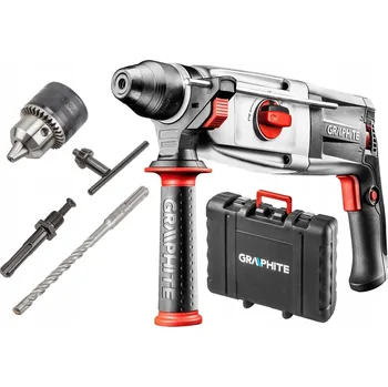 Vrtačka GRAPHITE Vrtací kladivo SDS+ 720W, kufr