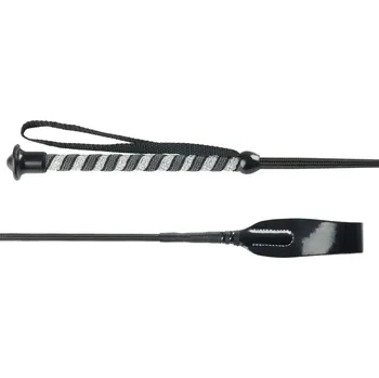 Jezdecký bičík START Jezdecký bičík Jumping 65 cm ČERNÁ