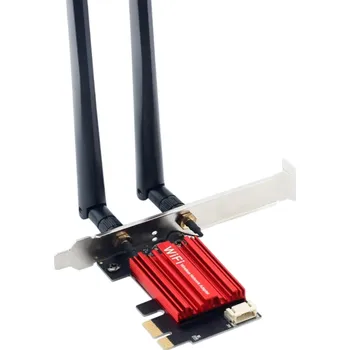 Externí pevný disk Fenvi WiFi 5 PCI-E AC1200 bezdrátový adaptér 2.4/5GHz 802.11AC Bluetooth 4.0 MU-MIMO vysokorychlostní síťová karta Windows 7/8/10/11