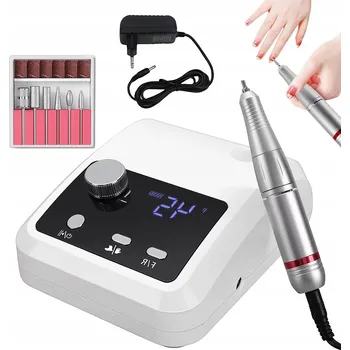 PROFESIONÁLNÍ ELEKTRICKÁ BRUSKA NA NEHTY SADA NA GELOVOU MANIKÚRU A PEDIKÚRU