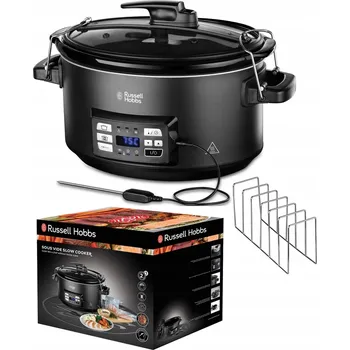 Multifunkční hrnec RUSSELL HOBBS Multicooker 3v1 Pomalý hrnec Sous Vide 6,5L Digitální Displej