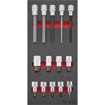 Gola sada Modul pro nářadí 1/3 Nástrčné klíče 1/2" vnitřní 6hran FORMAT
