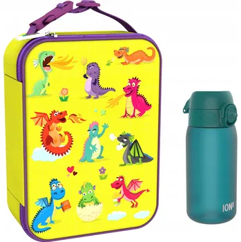 Láhev LAHEV NA PITÍ 0,35 l + termotaška, LUNCH BAG sada pro mateřskou školu ION8