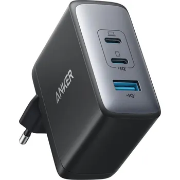 Síťová nabíječka 100W Anker 736 Nano II GaN II USB + 2x USB-C PowerIQ 3.0