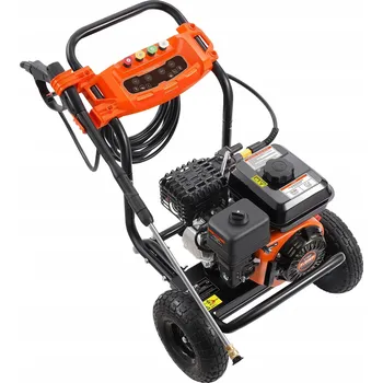 Vysokotlaký čistič SucceBuy Benzínová tlaková myčka 10 l/min s 5 tryskami – pro osobní automobily