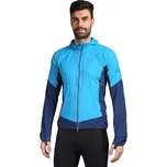 Pánská hybridní bunda KILPI RAYEN XS Tmavě modrá, Světle modrá, Šedá