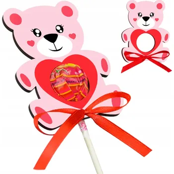 Obraz Medvídek na lízátko Sarts s potiskem 9x7 cm