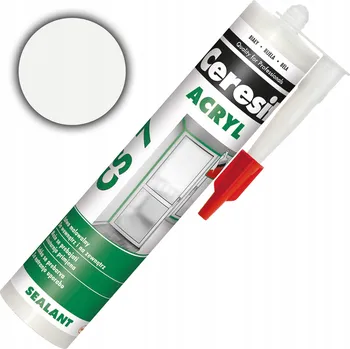 Tmel Ceresit CS 7 Pružný Akrylátový Tmel Bílý 280ml