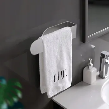 Držák na ručník DRŽÁK NA RUČNÍKY DO KOUPELNY VĚŠÁK HÁČEK