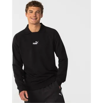 Pánský svetr Puma Logo Crew Sweatshirt Black S
