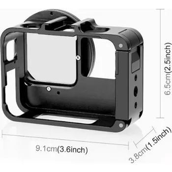 Sportovní kamera Insta360 Ace Pro &amp; Ace - horizontální-vertikální rám s UV filtrem