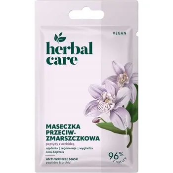 Pleťová maska HERBAL CARE PLEŤOVÁ MASKA PROTI VRÁSKÁM S PEPTIDY A ORCHIDEJÍ 7g