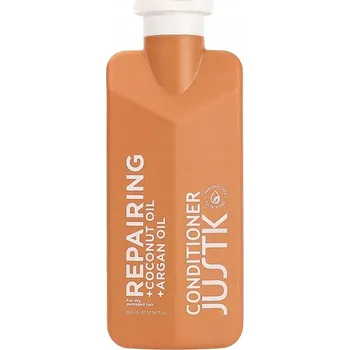 JUSTK REPAIRING REGENERAČNÍ KONDICIONÉR NA VLASY S KOKOSOVÝM OLEJEM 300ML