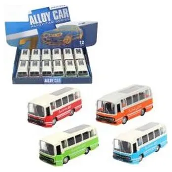 Autobus metalowy z dźwiękiem i światłem MIX