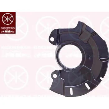 Brzdový kotouč Ochranný plech proti rozstřikování, brzdový kotouč KLOKKERHOLM 3279377