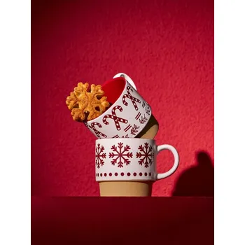 Sinsay - Hrnky s vánočním motivem – 2 kusy - bílá - 190GI-00X - 190GI-00X-ONE