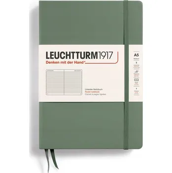 Notes A5 Leuchtturm1917 zelený