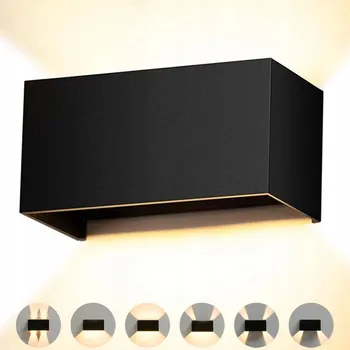 Venkovní osvětlení VENKOVNÍ NÁSTĚNNÉ SVÍTIDLO ZAHRADNÍ FASÁDNÍ LED LAMPA 25W