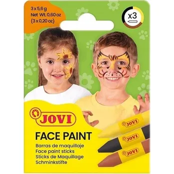 Výtvarná sada Pastelky na malování na obličej Jovi 3 ks