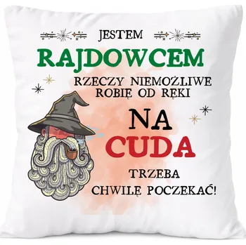 Polštář Dárek Polštář pro tiskaře s potiskem bílý PoliDraw