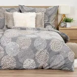 4Home Bavlněné povlečení Grey Petals, 160 x 200 cm, 70 x 80 cm 231657722