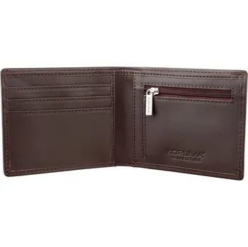 Peněženka Pánská kožená peněženka SLIM (hnědá) - SM-93ZXLHBR