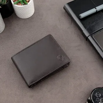 Peněženka Peněženka pro mládež s ochranou proti krádeži a RFID (tmavě hnědá) - SM-901GBR