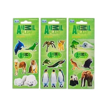 samolepka Klasické dětské Samolepky samolepky pro děti, sada dekorací 123Arts, sada samolepek pro děti se zvířátky 1 ks